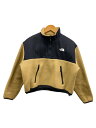 【中古】THE NORTH FACE◆PULLOVER DENALI JACKET_プルオーバーデナリジャケット/L/ポリエステル/CML【レディースウェア】