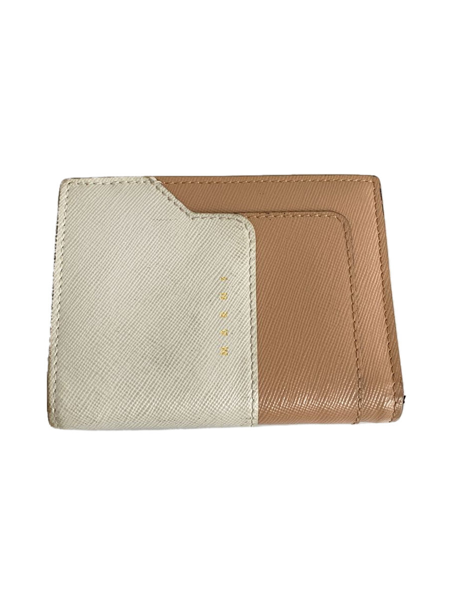 【中古】MARNI◆2つ折り財布/--/グレー/レディース【服飾雑貨他】