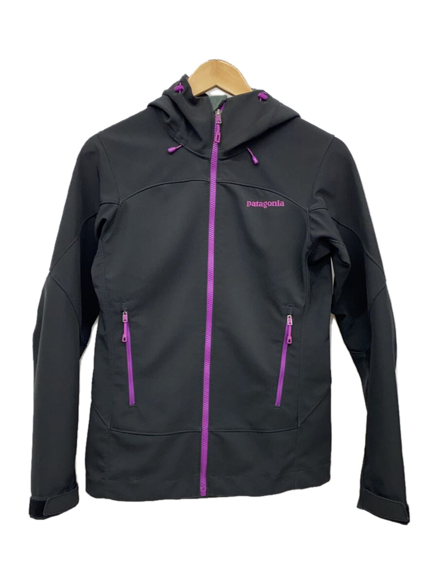 【中古】patagonia◆アズフーディ/マウンテンパーカー/XS/ポリエステル/BLK/83350FA13【レディースウェア】