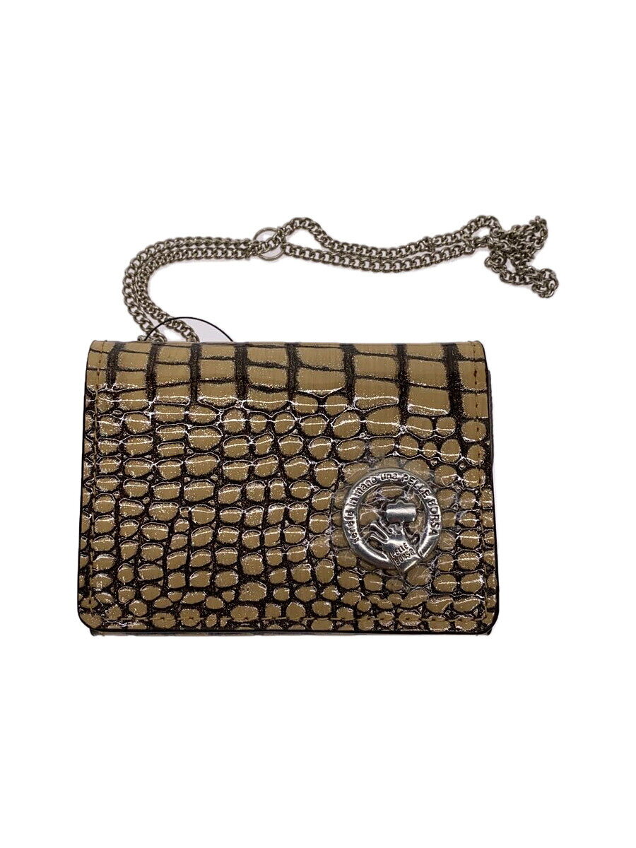 【中古】PELLE BORSA◆3つ折り財布/レザー/メンズ//【服飾雑貨他】