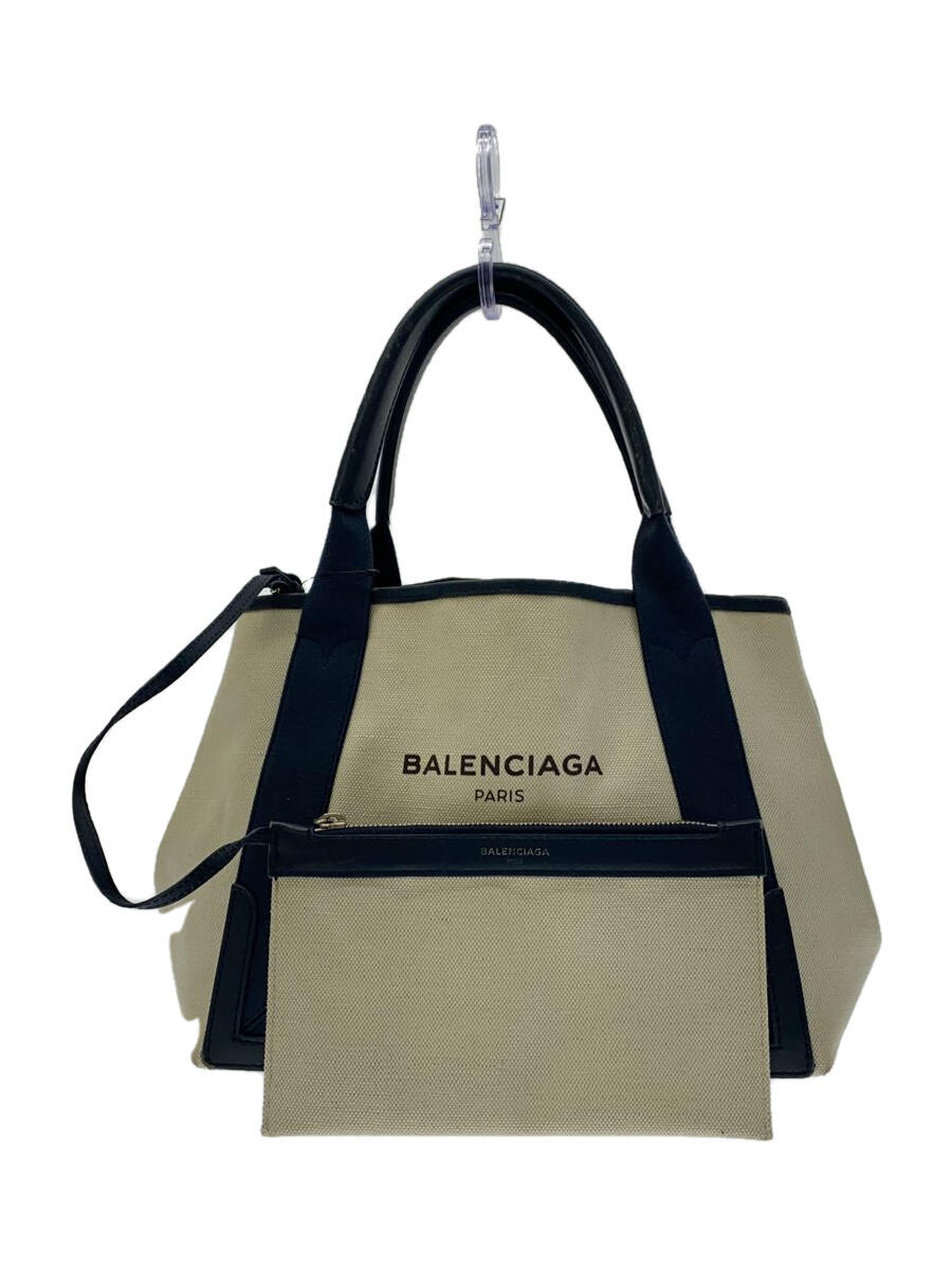 【中古】BALENCIAGA◆ハンドバッグ/キャンバス/339933・9282・Z・002123【バッグ】