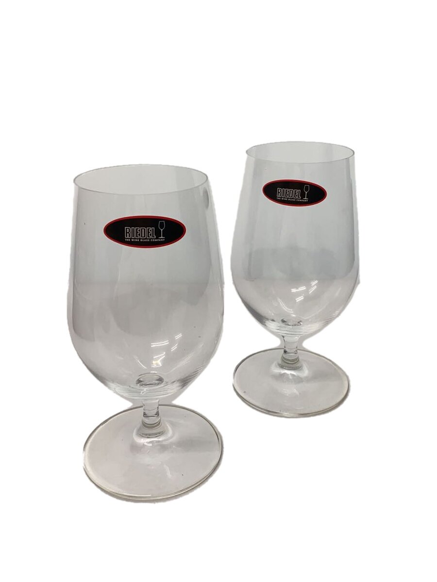 【中古】Riedel◆グラス/2点セット/ビールグラス/箱付/クリア【キッチン用品】