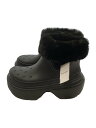 【中古】crocs◆ブーツ/US9/BLK【シューズ】(4)