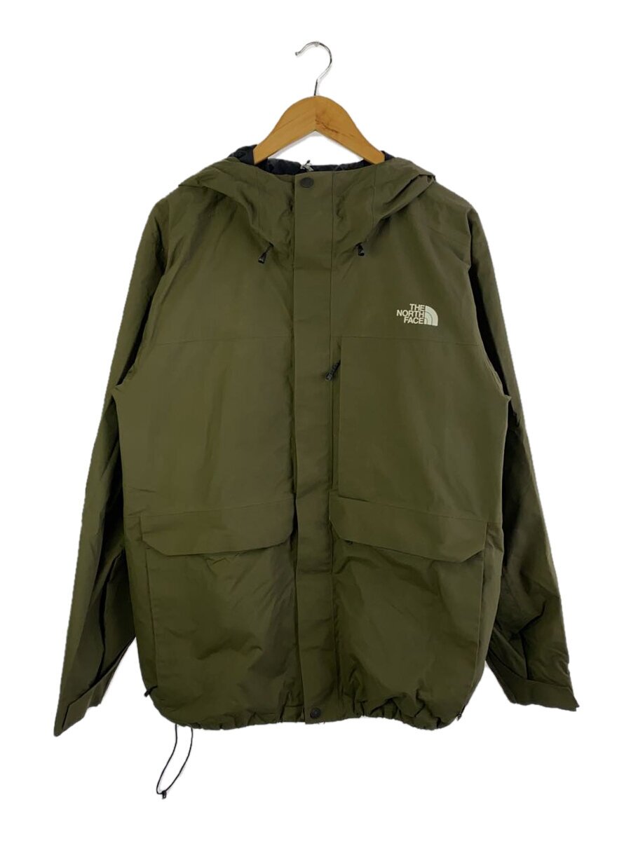 THE NORTH FACE◆POWDERFRO JACKET_パウダーフロージャケット/XL/ナイロン/KHK