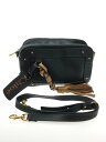 【中古】Chloe◆ショルダーバッグ/レザー/BLK/無地/S122-311//【バッグ】