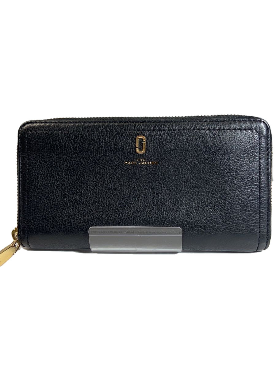 【中古】THE MARC JACOBS◆長財布/--/BLK/レディース【服飾雑貨他】