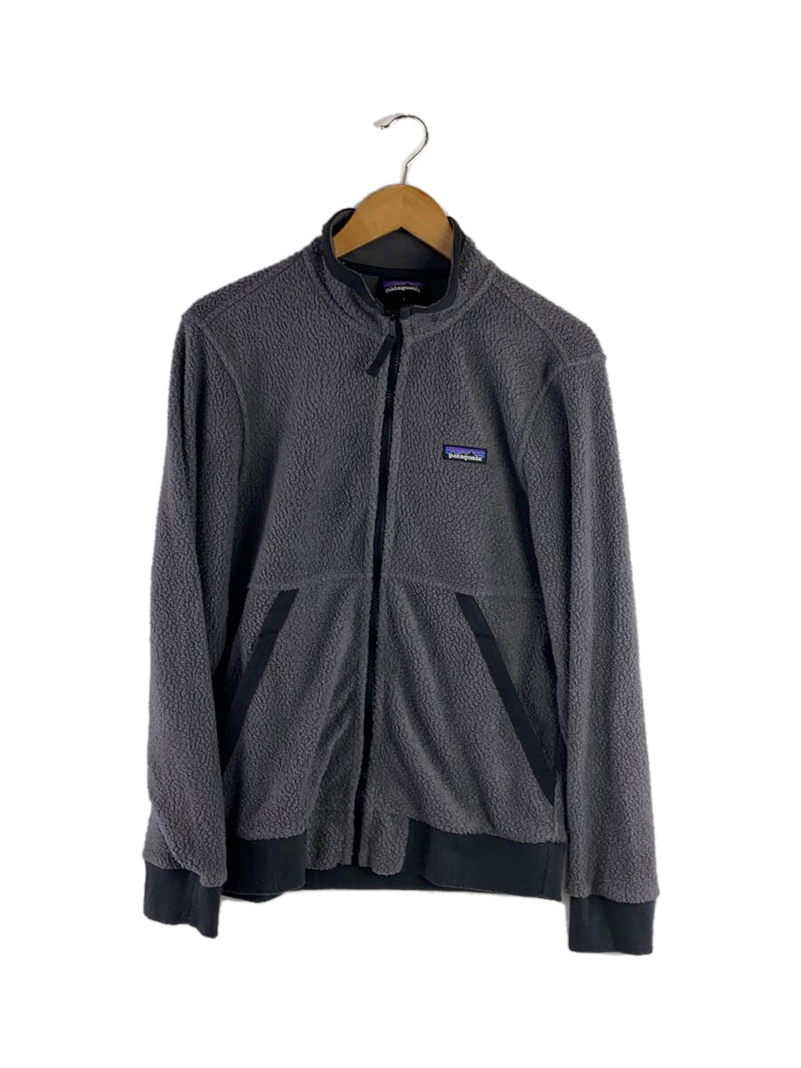 【中古】patagonia◆フリースジャケット/S/ポリエステル/GRY/26125【メンズウェア】