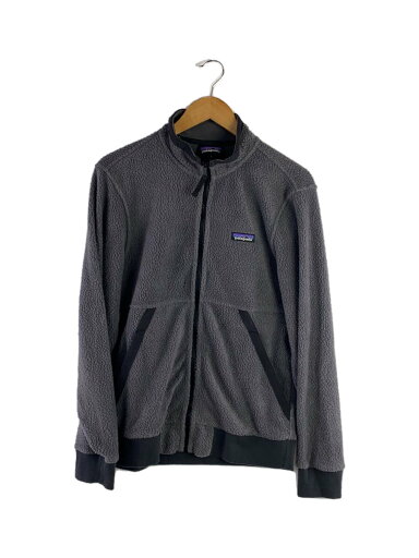 【中古】patagonia◆フリースジャケット/S/ポリエステル/GRY/26125【メンズウェア】