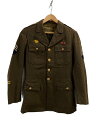 【中古】US.ARMY◆ジャケット/--/ウール/カーキ/40s/1941年製/オフィサージャケット【メンズウェア】(4)