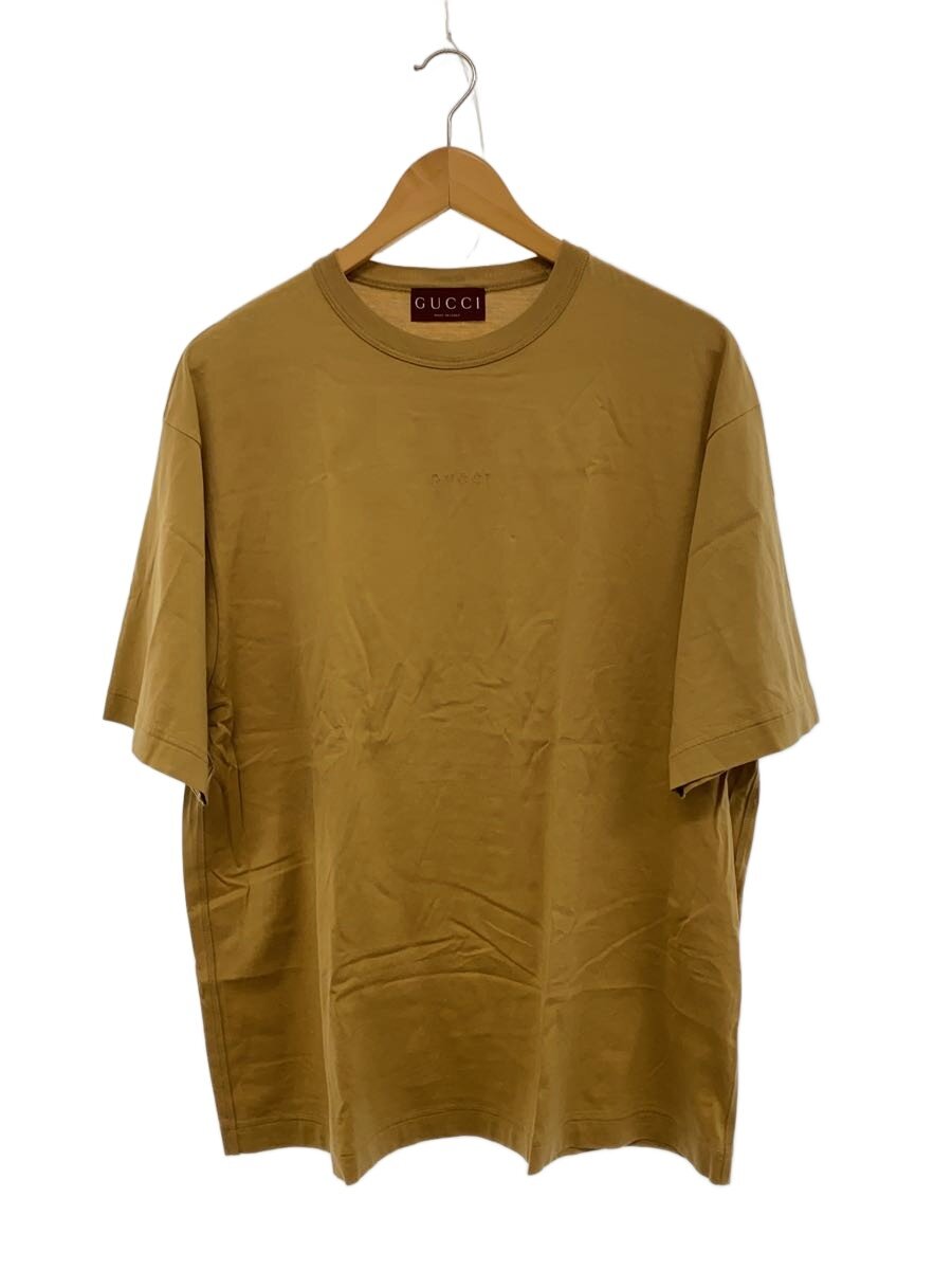 【中古】GUCCI◆Tシャツ/S/コットン/CML【メンズウェア】