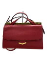 【中古】FENDI◆デミジュール/ショルダーバッグ/PVC/RED/8BT245//【バッグ】