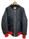 【中古】TAKAHIROMIYASHITA TheSoloist.◆フライトジャケット/44/ナイロン/sxj.0001/oversized bicolor flight jacket//【メンズウェア】