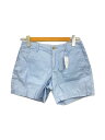 【中古】POLO RALPH LAUREN◆ショートパンツ/0/コットン/BLU4【レディースウェア】