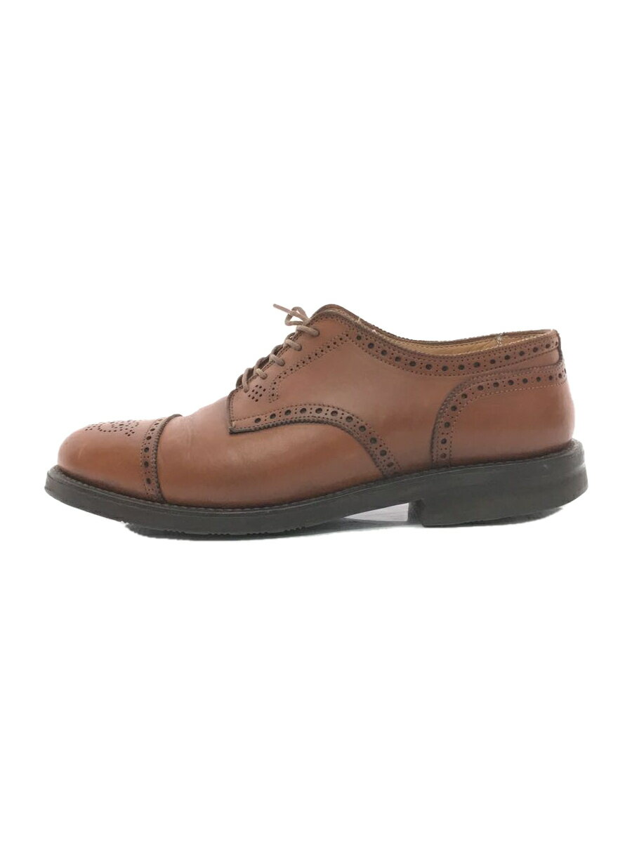 【中古】Alden◆ドレスシューズ/US9/BRW/レザー【シューズ】