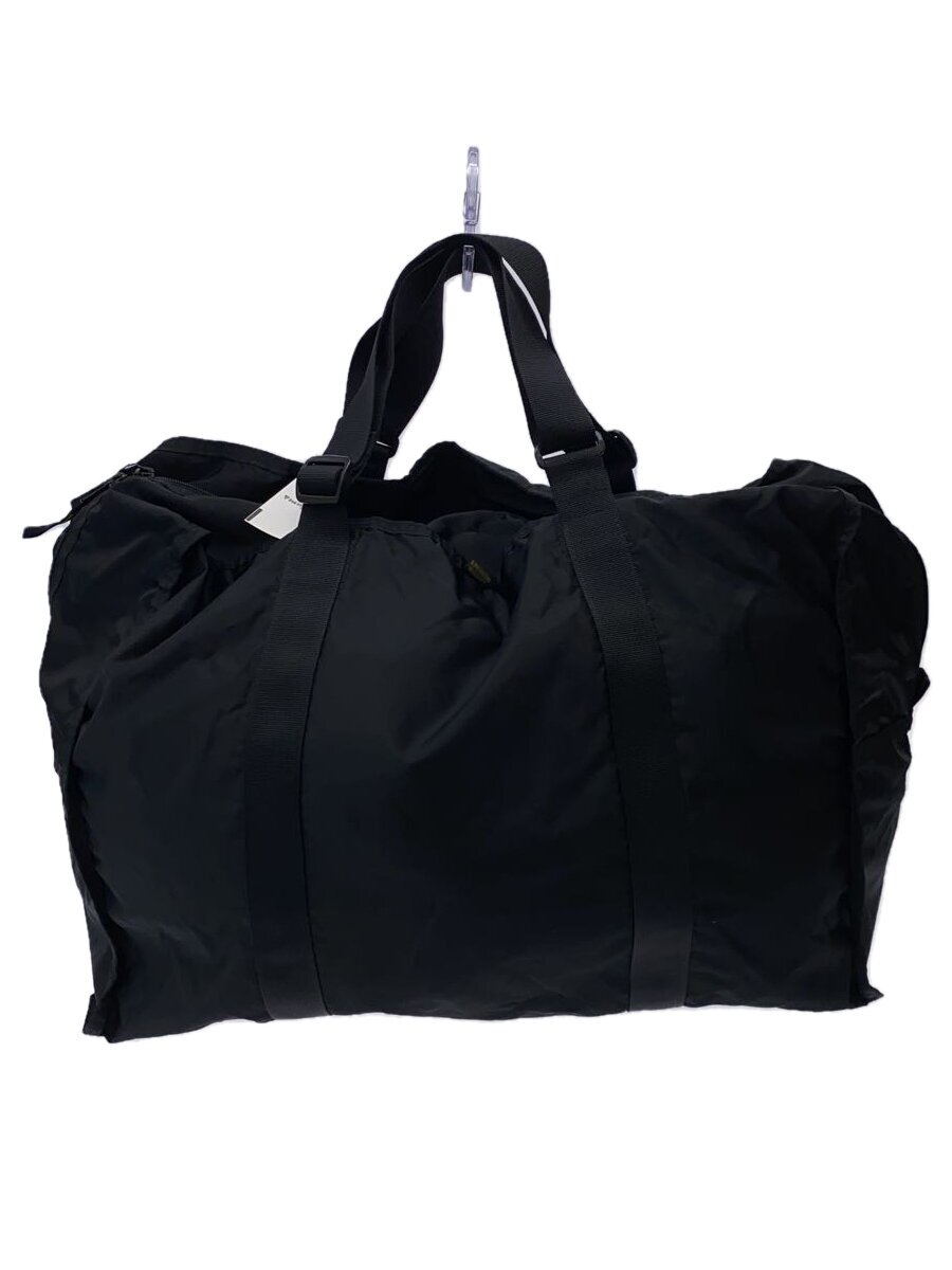 【中古】LUGGAGE LABEL◆ボストンバッグ/BLK/ヨゴレ有【バッグ】