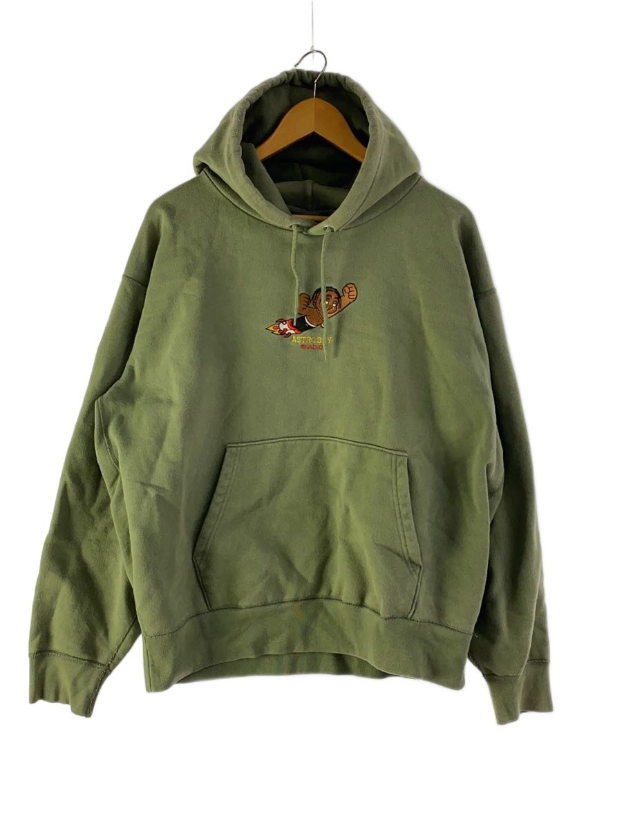【中古】shadiq/パーカー/XL/コットン/グリーン/ASTROBOY/フーディ/プルオーバー/ワッペン//【メンズウェア】