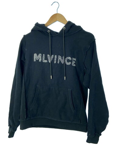 【中古】MLVINCE◆パーカー/M/コットン/BLK/無地【メンズウェア】 【中古】MLVINCE◆パーカー/M/コットン/BLK/無地【メンズウェア】