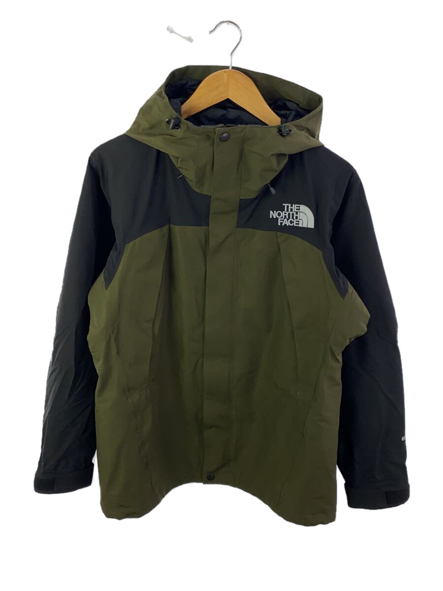 【中古】THE NORTH FACE◆MOUNTAIN JACKET_マウンテンジャケット/S/ナイロン/GRN【メンズウェア】