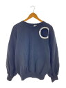 【中古】DIESEL◆スウェット/XS/コットン/BLK/無地【レディースウェア】