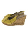 【中古】Gaimo espadrilles◆サンダル/35/YLW【シューズ】