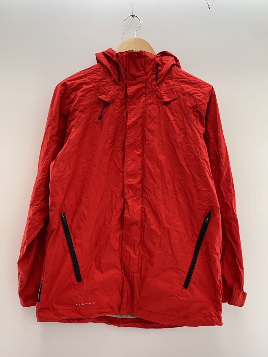 【中古】NIKE◆メンズ/ナイロンパーカー/M/RED【スポーツ】