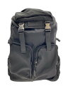 【中古】DEAL DESIGN◆リュック/ナイロン/BLK【バッグ】(4)