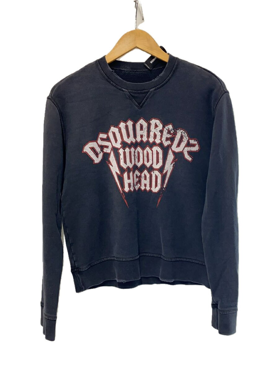 【中古】DSQUARED2◆WOOD HEAD/スウェッ