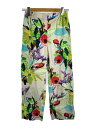 【中古】BALLSEY◆ブーケフラワーセミ/ワイドパンツ/36/コットン/マルチカラー/花柄/11-04-41-04035【レディースウェア】