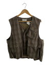 【中古】WELLDER◆ベスト/5/ウール/BRW/チェック/wm21sjk06【メンズウェア】(4)