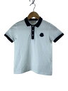 【中古】MONCLER◆キッズ衣料/ポロシャツ/size10A/WHT/F19548M74620【キッズ】