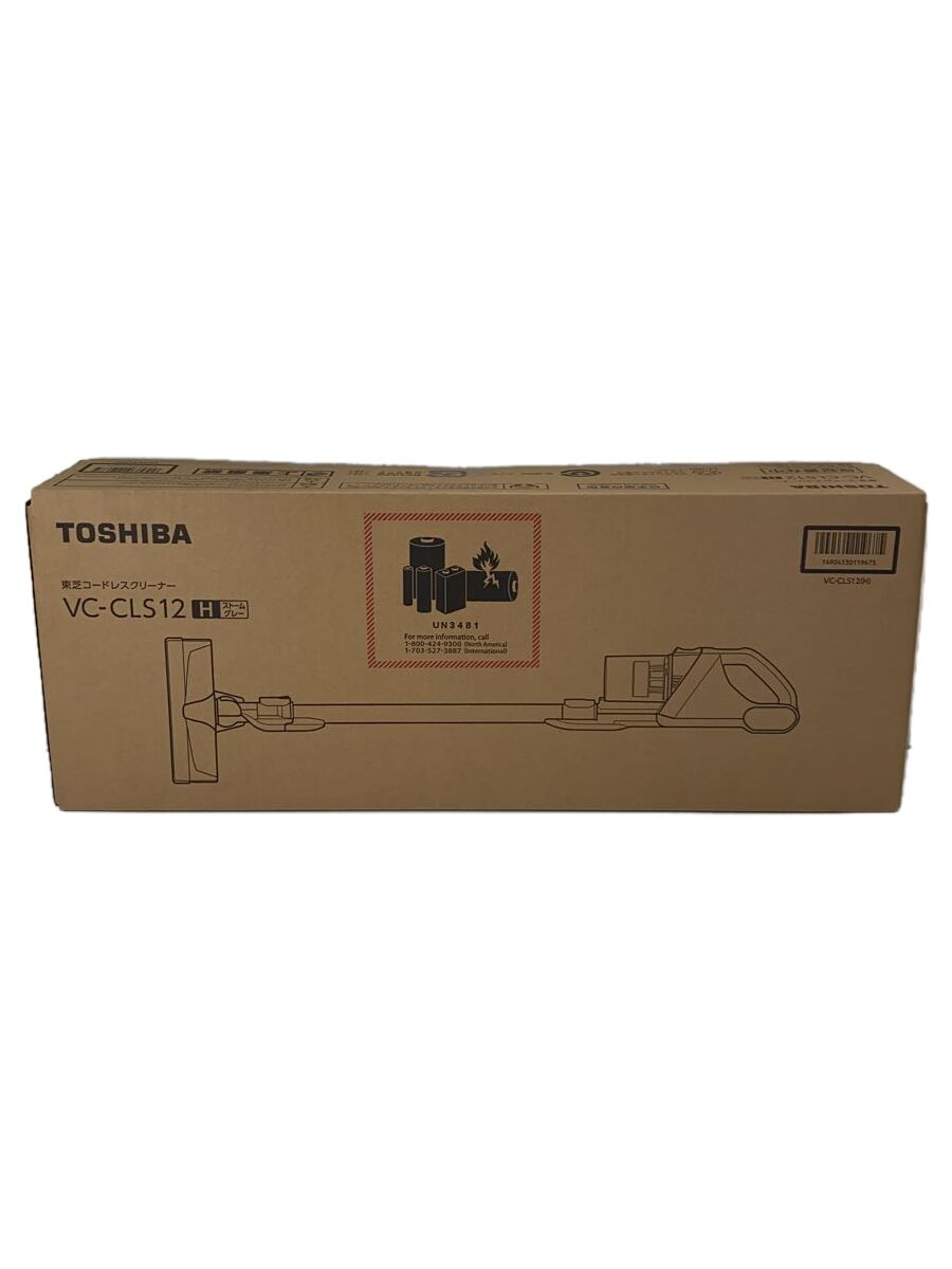 【中古】TOSHIBA◆掃除機 TORNEO cordless VC-CLS12(H)【家電・ビジュアル・オーディオ】