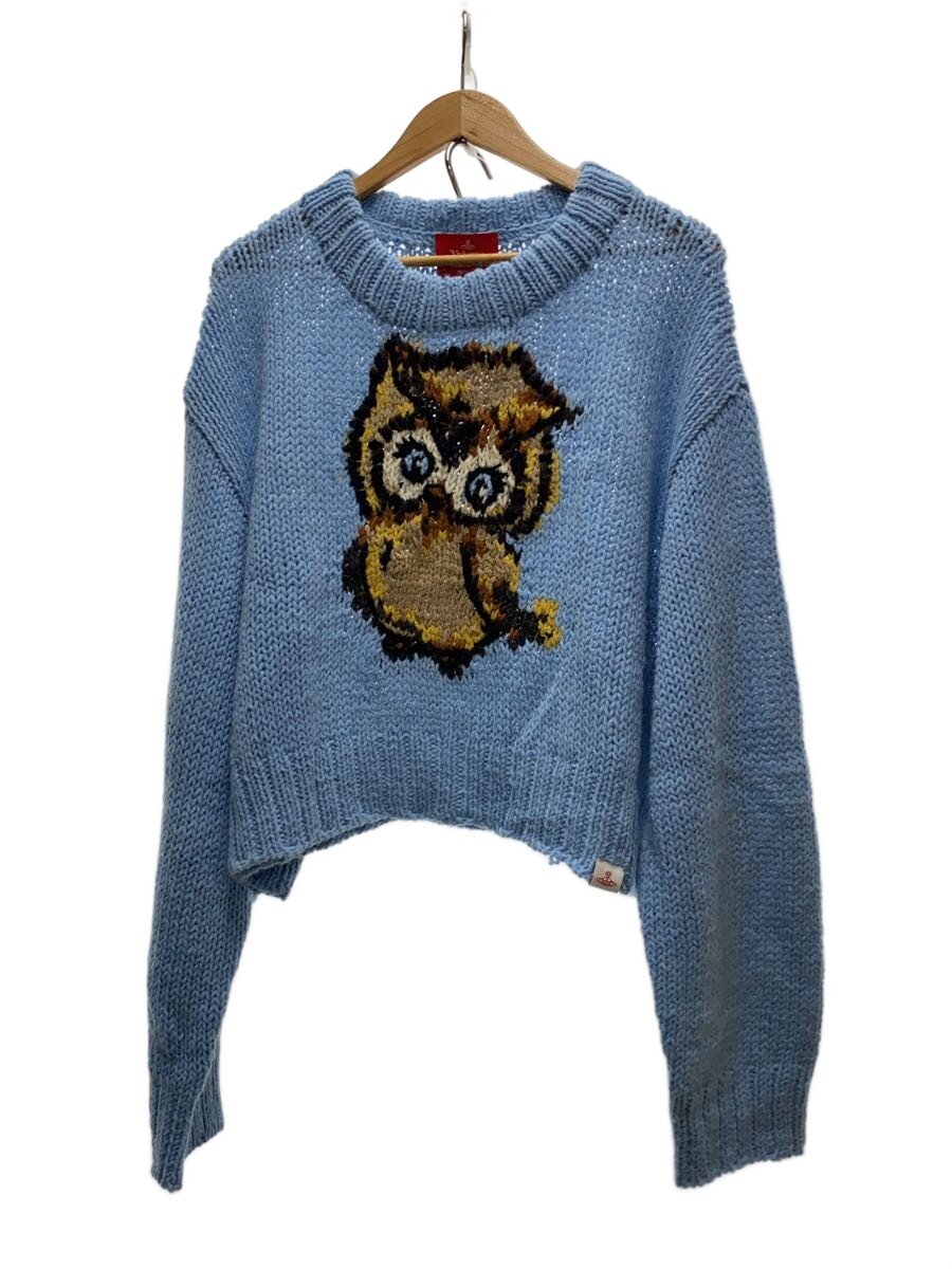 Vivienne Westwood RED LABEL◆ニット・セーター(厚手)/--/アクリル/BLU/17-12-122012