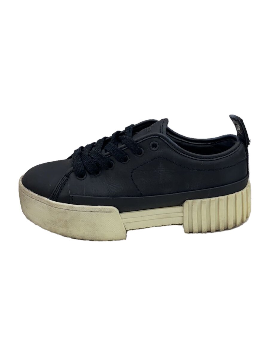 【中古】DIESEL◆ローカットスニーカー/22.5cm/BLK/y01929【シューズ】