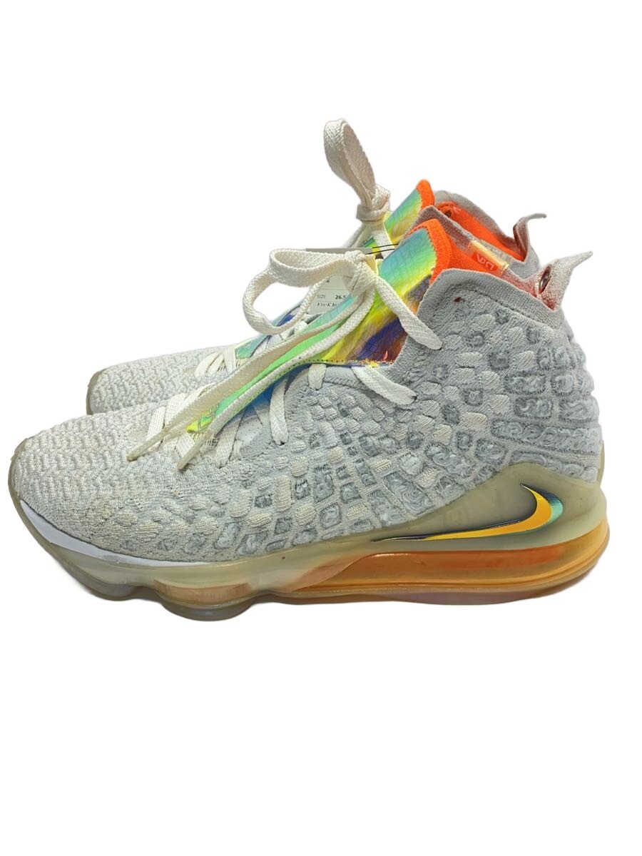 NIKE◆LEBRON XVII LMTD/レブロン17リミテッド/ホワイト/CT3843-100/26.5cm/WHT