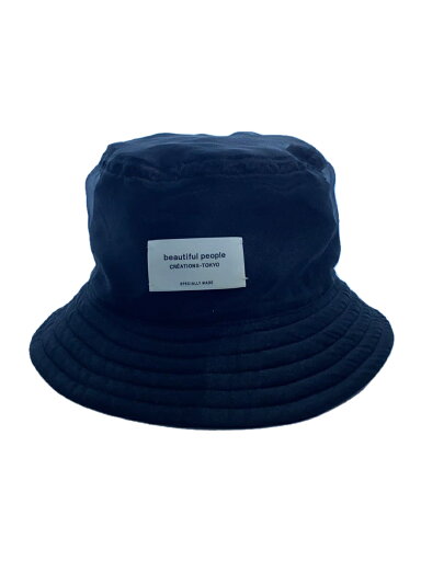 【中古】beautiful people◆バケットハット/BLK/レディース【服飾雑貨他】 【中古】beautiful people◆バケットハット/BLK/レディース【服飾雑貨他】