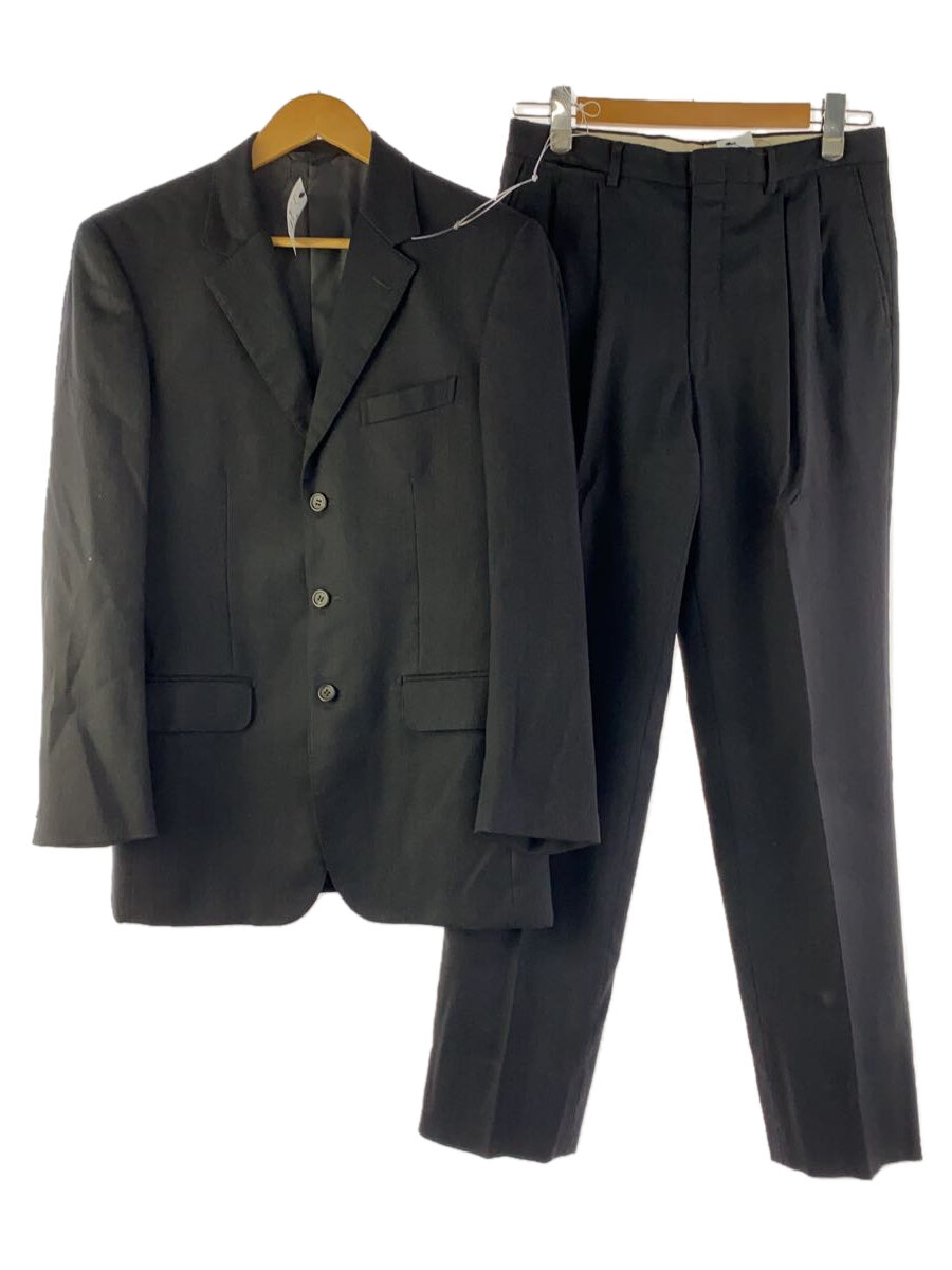 【中古】Paul Smith◆スーツ/LL/ウール/BLK/無地/SN-J1191-01【メンズウェア】