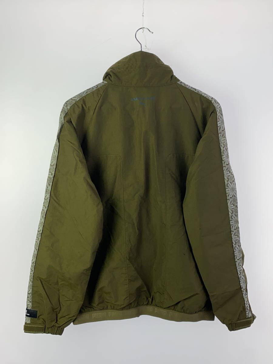 【中古】ANREALAGE◆ナイロンジャケット/M/ナイロン/カーキ/537077-62【メンズウェア】