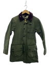 【中古】Barbour◆SOLWAY ZIPPER /オイルドジャケット/34/コットン/カーキ/無地/1602153【メンズウェア】