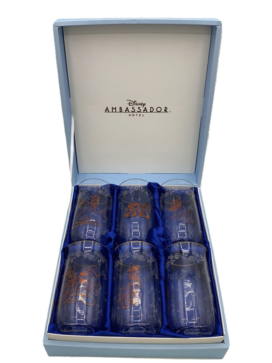 【中古】Disney◆グラス/6点セット/AMBASSADOR HOTEL/FAIRY TALE【キッチン用品】