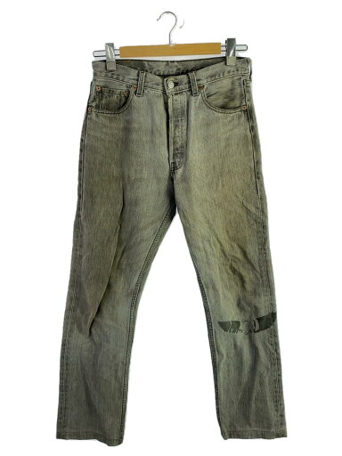 【中古】Levi’s◆90s/USA製/552番工場/ボトム/--/コットン/GRY/無地/501-0145【メンズウェア】 【中古】Levi’s◆90s/USA製/552番工場/ボトム/--/コットン/GRY/無地/501-0145【メンズウェア】