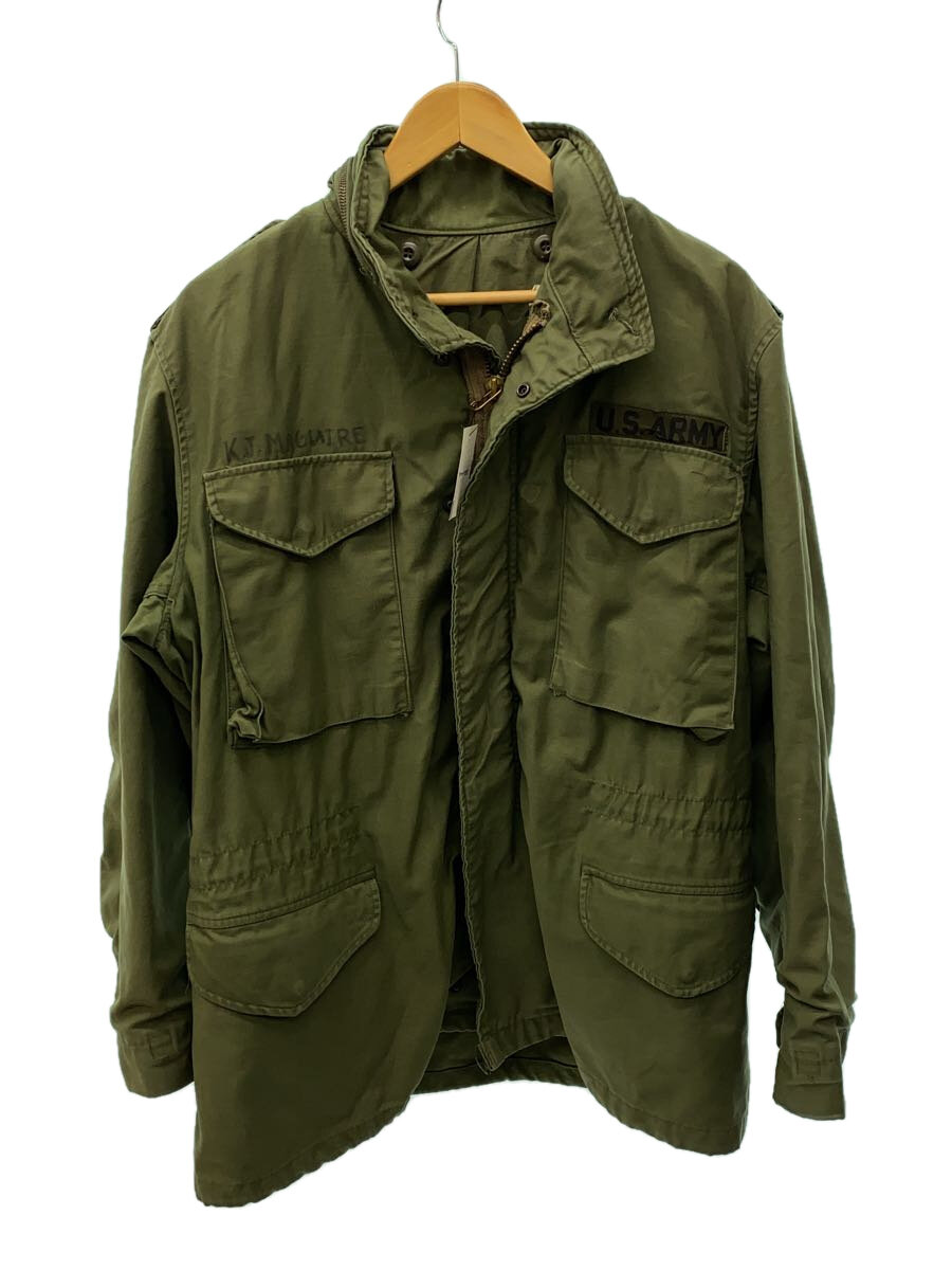 【中古】US.ARMY◆ミリタリージャケット/M/コットン/KHK/8415-00-782-2939【メンズウェア】