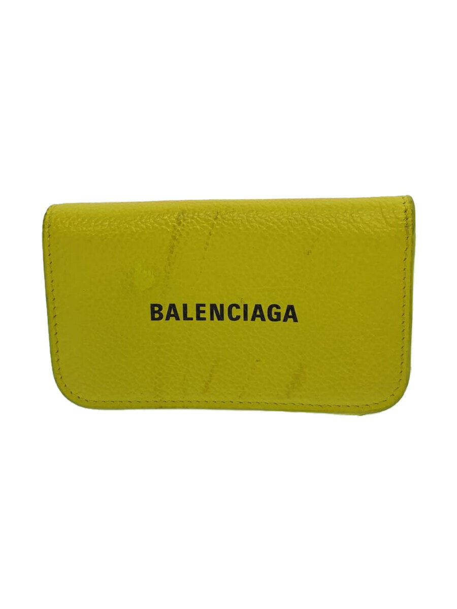 【中古】BALENCIAGA◆キーケース/レザ