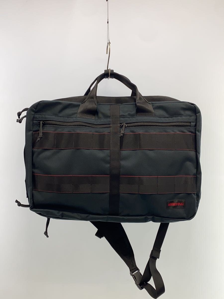 【中古】BRIEFING◆ブリーフケース/ナイロン/GRN/BRM181403【バッグ】