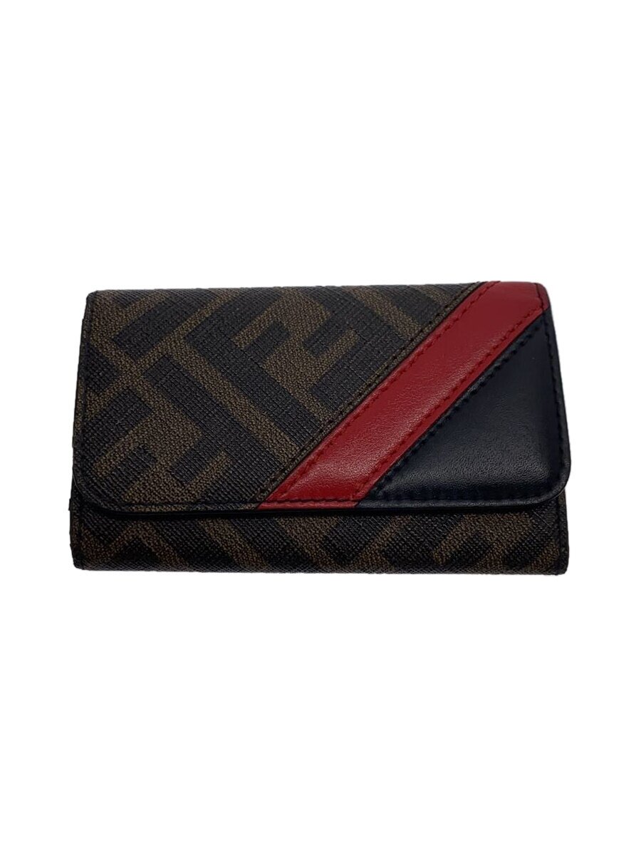 Leather - 【中古】FENDI◆キーケース/--/BRW/メンズ【服飾雑貨他】