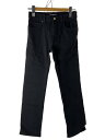 【中古】BALENCIAGA◆ボトム/28/コットン/BLK/JP57 2019 00672【レディースウェア】