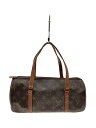 【中古】LOUIS VUITTON◆1)パピヨン30_モノグラム・キャンバス_BRW/PVC/BRW【バッグ】
