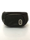 【中古】COACH◆ウエストバッグ/--/BLK/91066【バッグ】