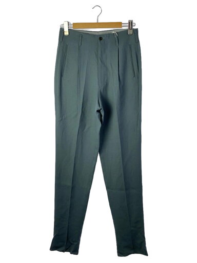 【中古】Jean Paul GAULTIER HOMME◆I2/スラックス/ストレートパンツ/48/コットン/GRN【メンズウェア】 【中古】Jean Paul GAULTIER HOMME◆I2/スラックス/ストレートパンツ/48/コットン/GRN【メンズウェア】