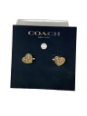 【中古】COACH◆ピアス/--/GLD/レディース【服飾雑貨他】