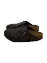 【中古】BIRKENSTOCK◆BOSTON/24.5cm/PUP/レザー【シューズ】(4)